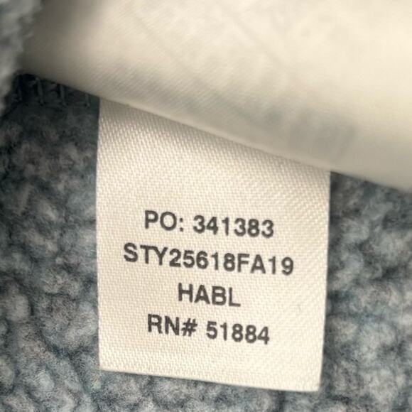 Patagonia Women's “Better Sweater” 1/4 Zip Fleece Size X-Small in Steam Blue-EUC - Picture 8 of 9